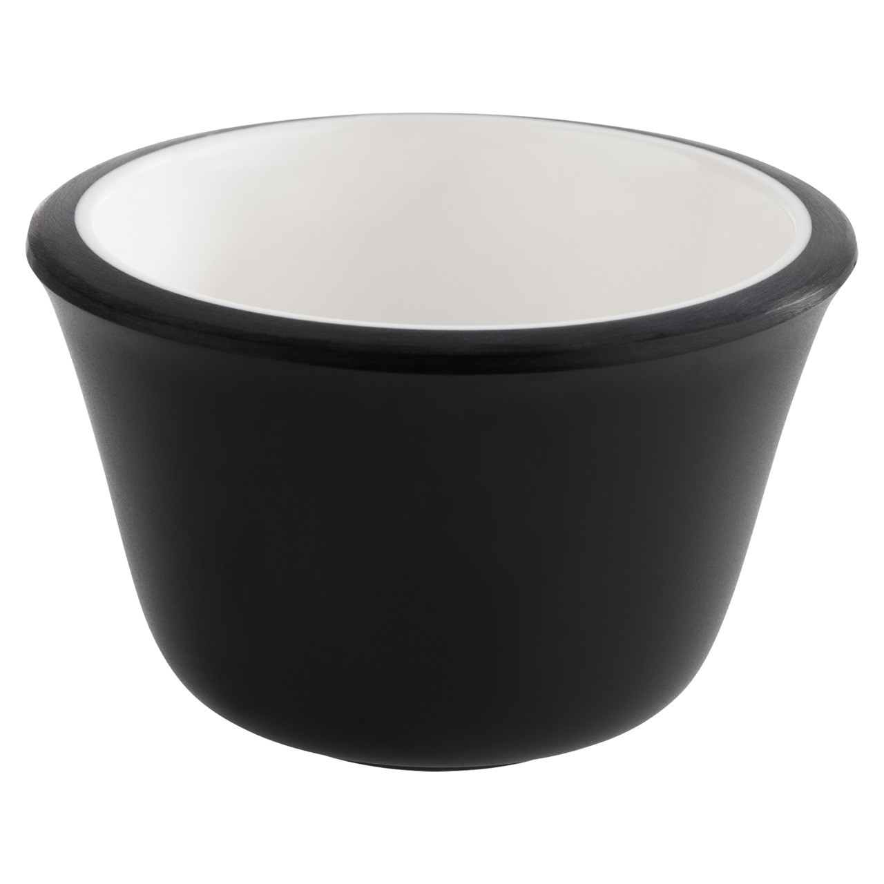 Mini, Dipschälchen 6er Set 0,04 l / ø 60 mm weiß / schwarz